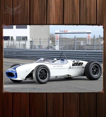 Металлическая табличка Lotus 18